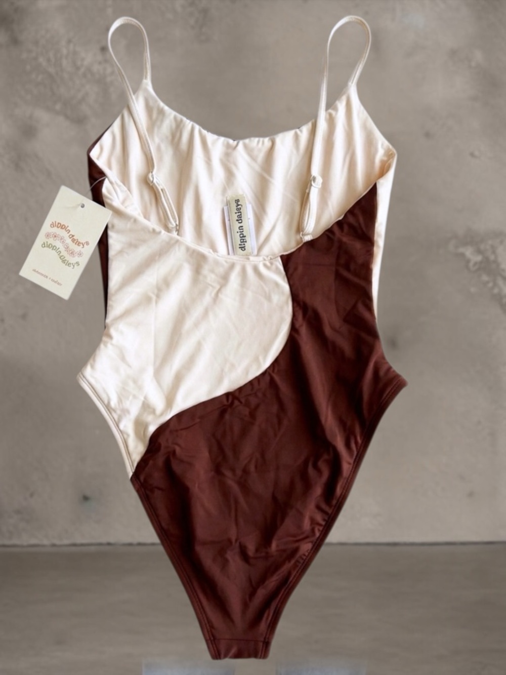 Dippin’ Daisy’s Two Tone Harmony One Piece Swimsuit NWT - Picture 12 of 12